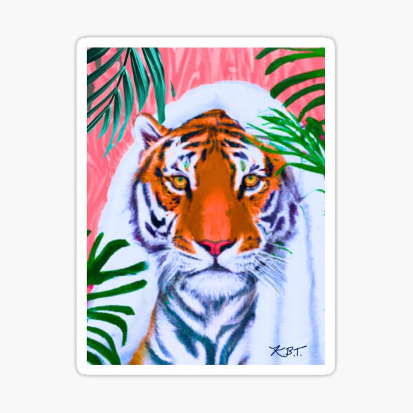 Item preview, Tiger After a Shower designed and sold by kbotstuck201.