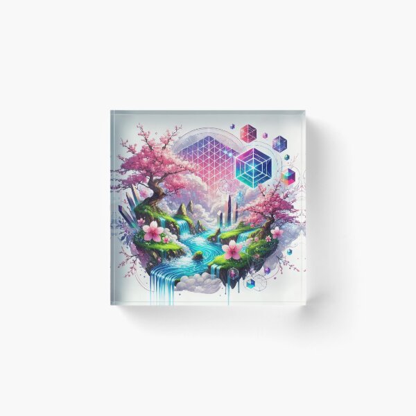 Item preview, Japonese fantasy landscape designed and sold by Paul Morar.
