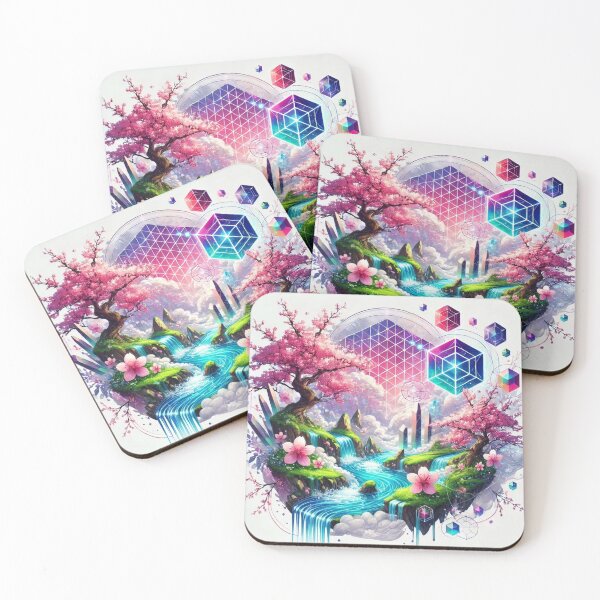 Item preview, Japonese fantasy landscape designed and sold by Paul Morar.