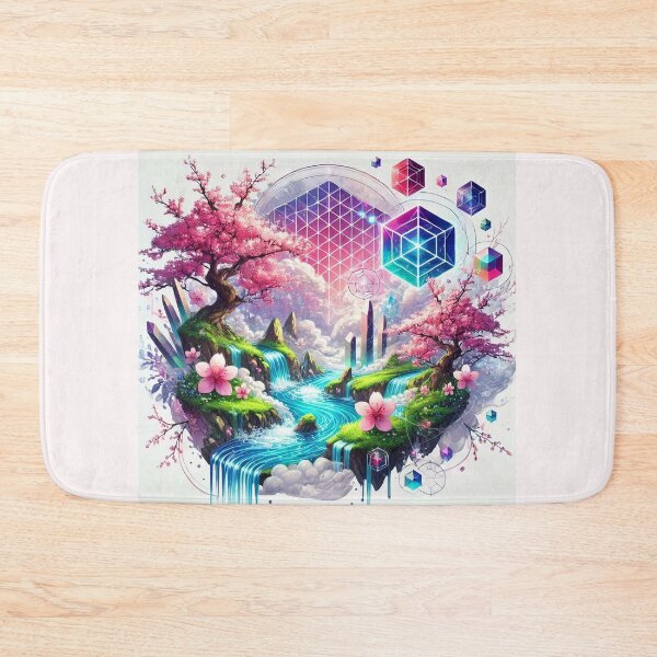 Item preview, Japonese fantasy landscape designed and sold by Paul Morar.