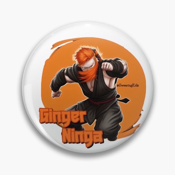Item preview, Ginger Ninja designed and sold by SwearingKids.