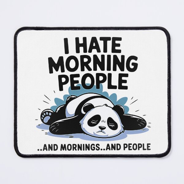 Item preview, I Hate Morning People and Morning and People designed and sold by Designx99Shirt.