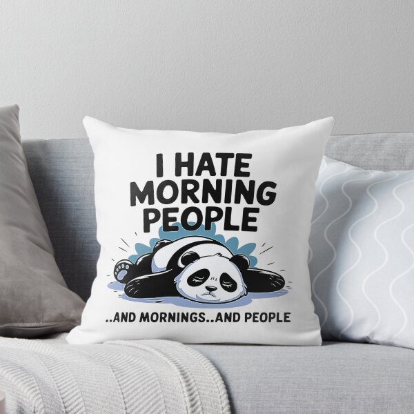 Item preview, I Hate Morning People and Morning and People designed and sold by Designx99Shirt.