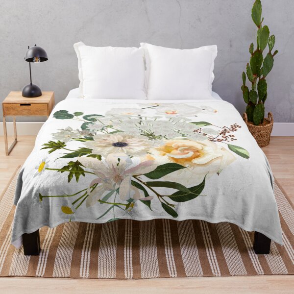 Item preview, Vector floral bouquet design: garden creamy powder Rose, lily, anemone Eucalyptus branch greenery leaves berry. designed and sold by MatyKotiv.