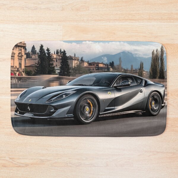 Item preview, Gunmetal Grey Ferrari 812 Superfast – Stealth, Power & Precision designed and sold by AutoPopStudio.