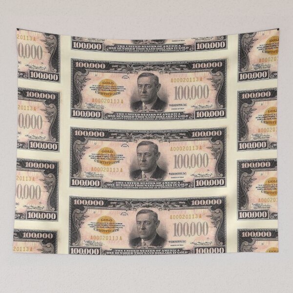 Item preview, Supreme Baller Status: Real Hundred Thousand Dollar Bill Images, Luxury Style designed and sold by BobbyVonClutch.