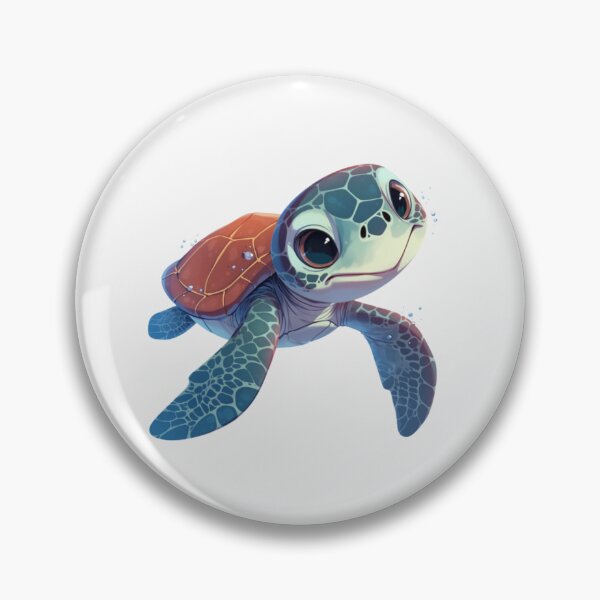 Item preview, Cute happy friend sea turtle designed and sold by PatternFly.