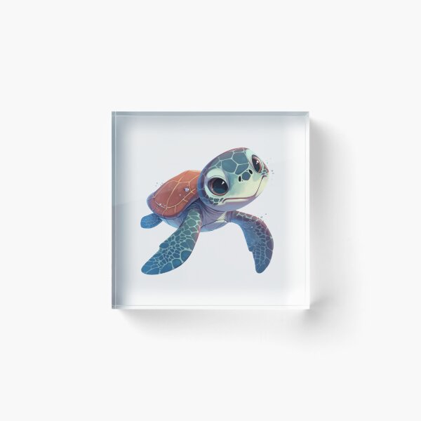 Item preview, Cute happy friend sea turtle designed and sold by PatternFly.