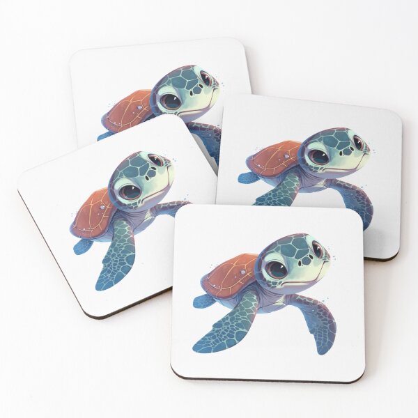 Item preview, Cute happy friend sea turtle designed and sold by PatternFly.