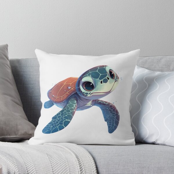 Item preview, Cute happy friend sea turtle designed and sold by PatternFly.