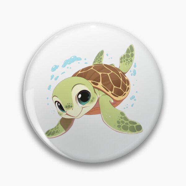 Item preview, Cute happy friend sea turtle designed and sold by PatternFly.
