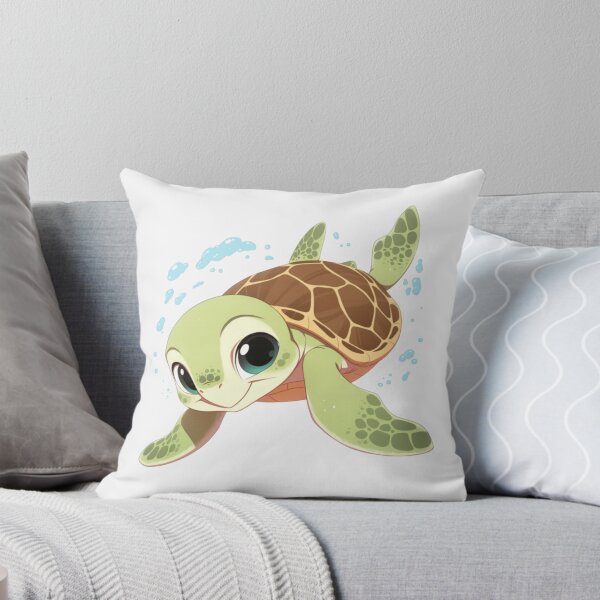 Item preview, Cute happy friend sea turtle designed and sold by PatternFly.