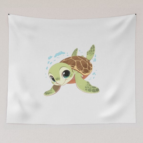 Item preview, Cute happy friend sea turtle designed and sold by PatternFly.