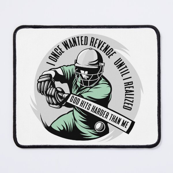 Item preview, I ONCE WANTED REVENGE UNTIL I REALIZED GOD HITS HARDER THEN ME designed and sold by wildwhimsical.