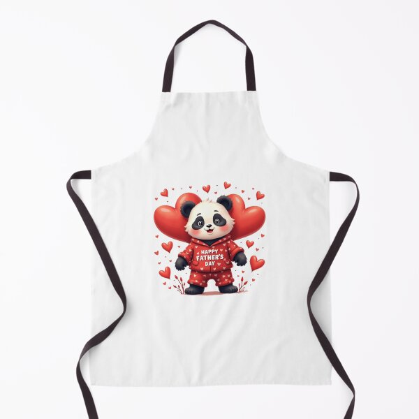Item preview, Happy Father's Day, cute panda with pajamas and love hearts designed and sold by nicnacc.