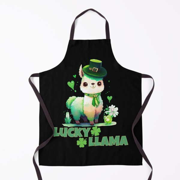 Item preview, Saint Patrick's Day Llama designed and sold by I-wanna-T-shirt.