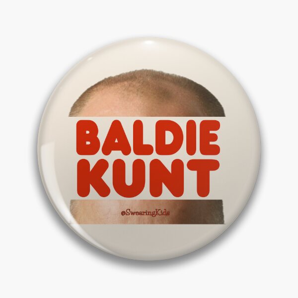 Item preview, BALDIE KUNT 2 designed and sold by SwearingKids.
