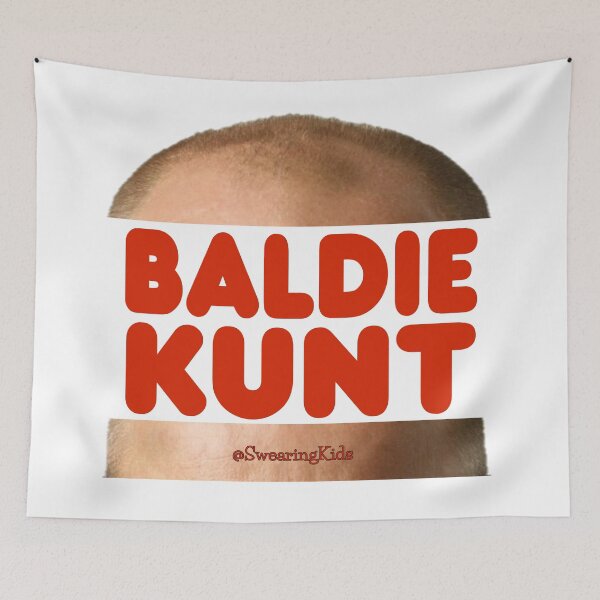 Item preview, BALDIE KUNT 2 designed and sold by SwearingKids.