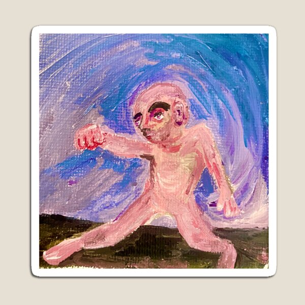 Item preview, Pintura de bailarina de discoteca designed and sold by Sparkleweather.