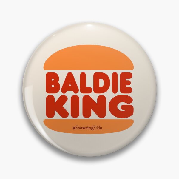 Item preview, BALDIE KING designed and sold by SwearingKids.
