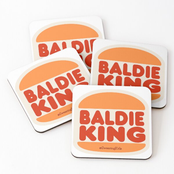 Item preview, BALDIE KING designed and sold by SwearingKids.