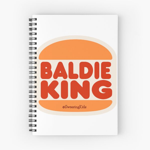 Item preview, BALDIE KING designed and sold by SwearingKids.
