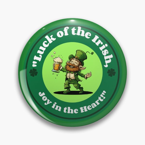 Item preview, Luck of the Irish Joy in the Heart designed and sold by Snarkers Promotions .