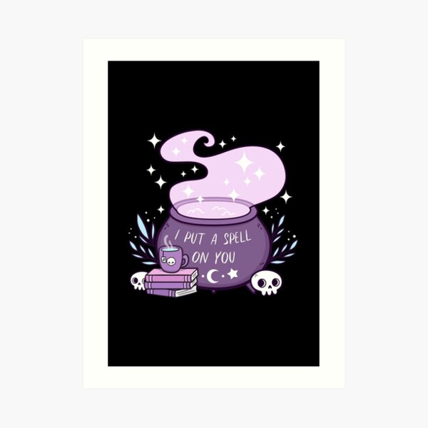 Witch Cauldron Art Print