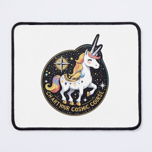 Item preview, Chart Your Cosmic Course – Navigational Unicorn designed and sold by zoughlal.