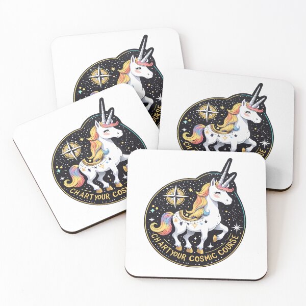 Item preview, Chart Your Cosmic Course – Navigational Unicorn designed and sold by zoughlal.