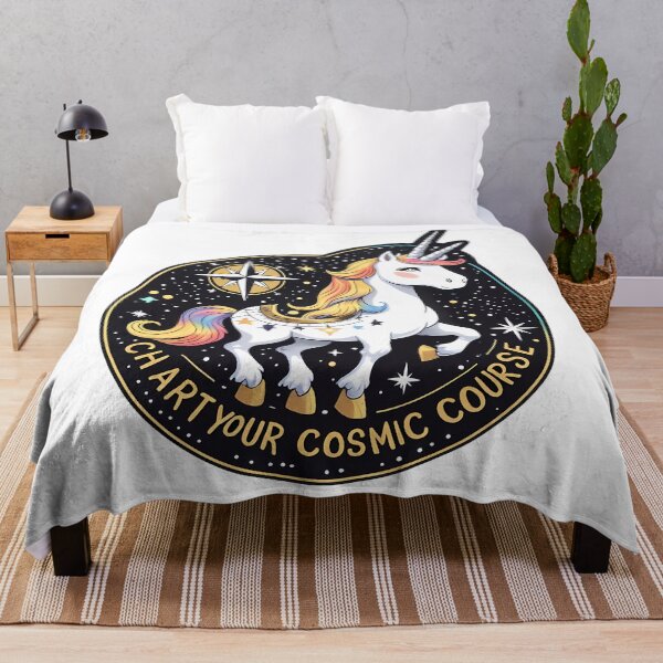 Item preview, Chart Your Cosmic Course – Navigational Unicorn designed and sold by zoughlal.