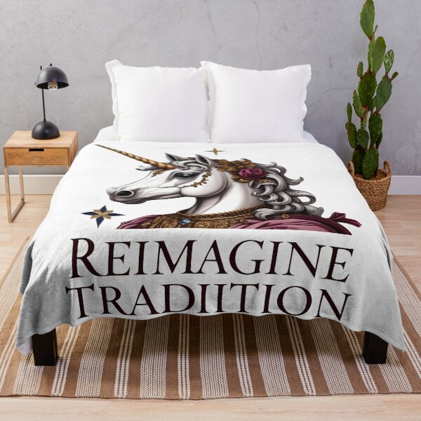 Item preview, Reimagine Tradition – Renaissance Rebel Unicorn designed and sold by zoughlal.
