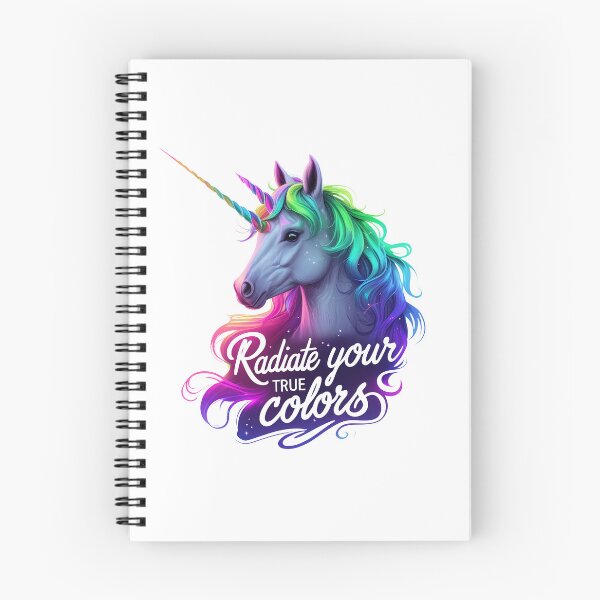 Item preview, Radiate Your True Colors – Aurora Unicorn designed and sold by zoughlal.