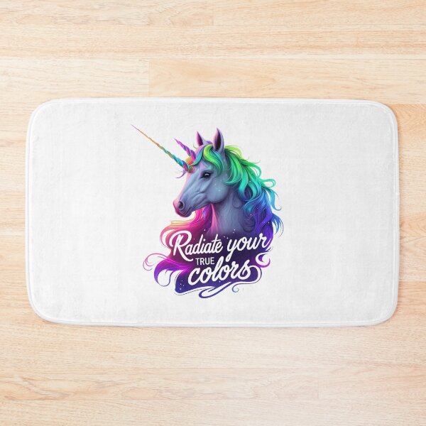 Item preview, Radiate Your True Colors – Aurora Unicorn designed and sold by zoughlal.