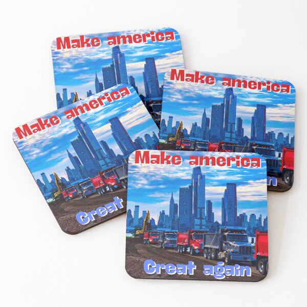 Item preview, Keep on Truckin’ – Make America Great Again designed and sold by Artistic canvas store.