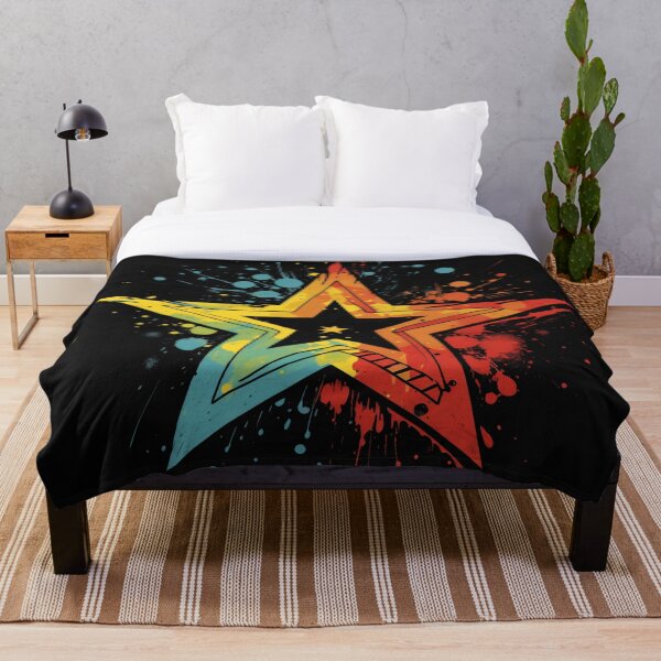 Item preview, Gran estrella arcoiris colorida designed and sold by STRSHADOW.