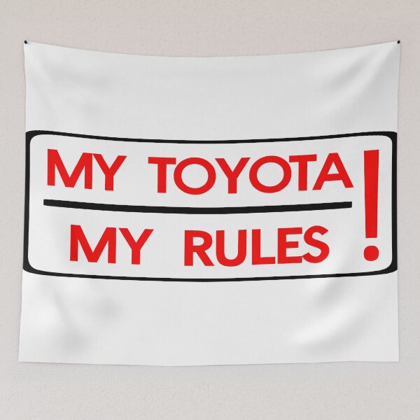 Item preview, My Toyota! My rules! designed and sold by Plavighun.