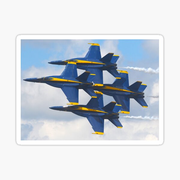 Item preview, US Navy Blue Angels aerobatic team F-18 Hornets designed and sold by BBExplorerClub.