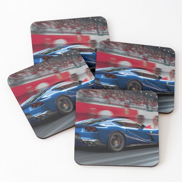 Item preview, Blue Ferrari 812 Superfast – Luxury Speed in Stunning Detail VI designed and sold by AutoPopStudio.