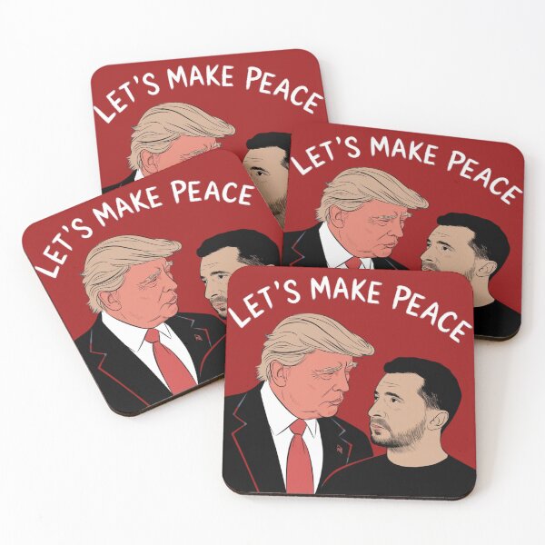 Item preview,  Donald Trump telling Volodymyr Zelensky that he wants peace designed and sold by 123ks.