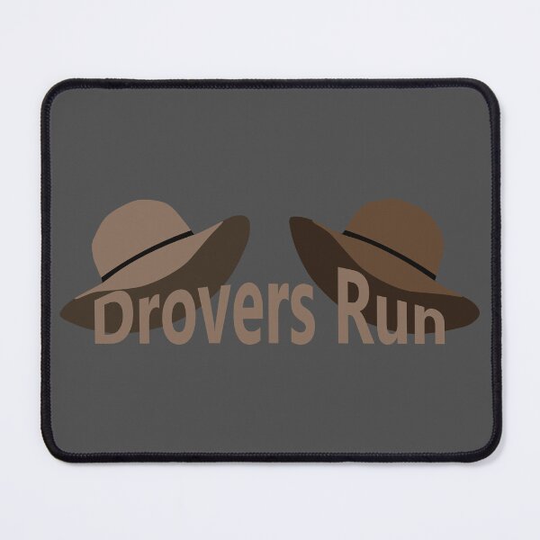 Item preview, Hats with "Drovers Run" text designed and sold by GiCapgraphics.