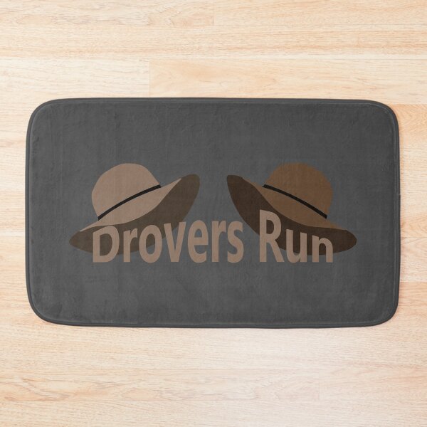 Item preview, Hats with "Drovers Run" text designed and sold by GiCapgraphics.