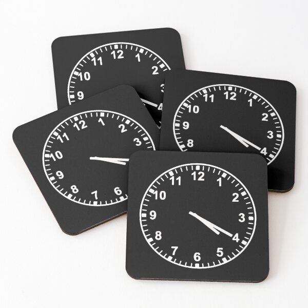 Item preview, 4:20 Clock (white text) designed and sold by MainsleyDesign.