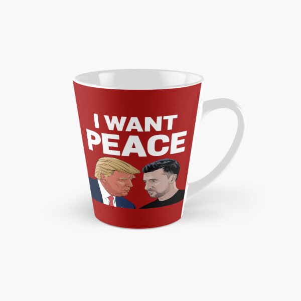 Item preview,  Donald Trump & Volodymyr Zelensky - I WANT PEACE designed and sold by 123ks.