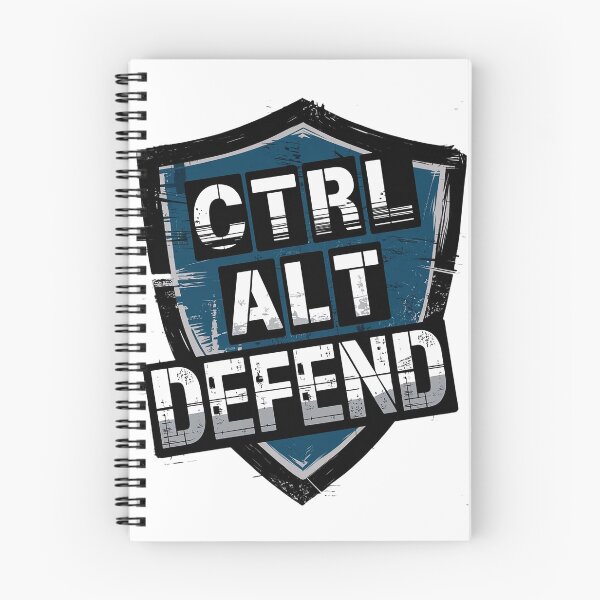 Item preview, Cybersecurity Shield Design - CTRL ALT DEFEND for Tech Lovers designed and sold by pixelpopplanet.