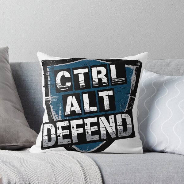 Item preview, Cybersecurity Shield Design - CTRL ALT DEFEND for Tech Lovers designed and sold by pixelpopplanet.