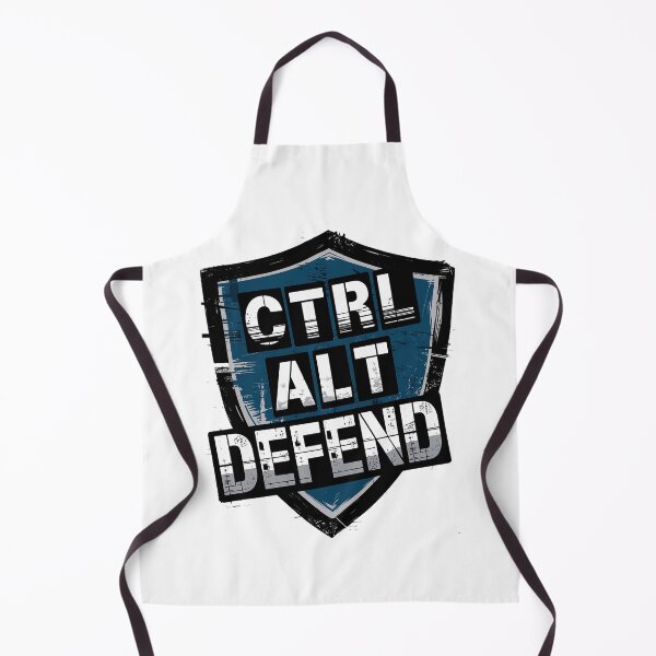 Item preview, Cybersecurity Shield Design - CTRL ALT DEFEND for Tech Lovers designed and sold by pixelpopplanet.