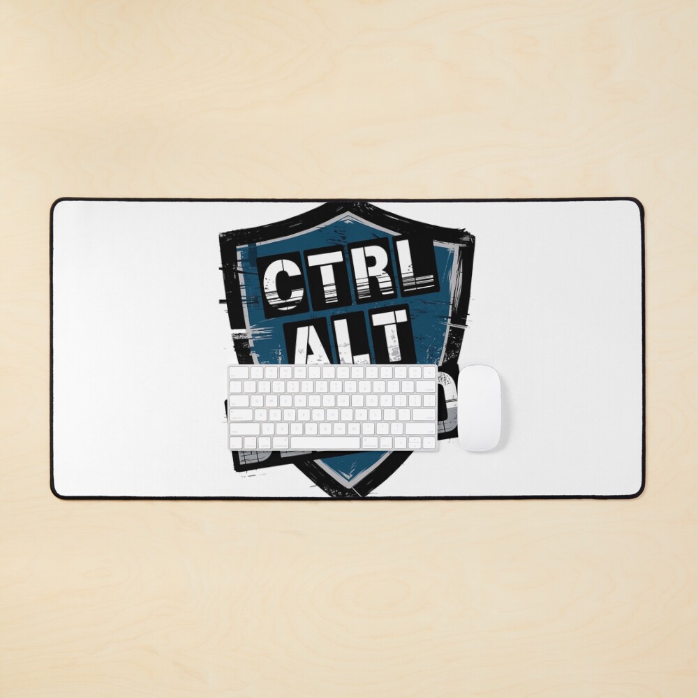 "Cybersecurity Shield Design - CTRL ALT DEFEND for Tech Lovers" Sticker ...