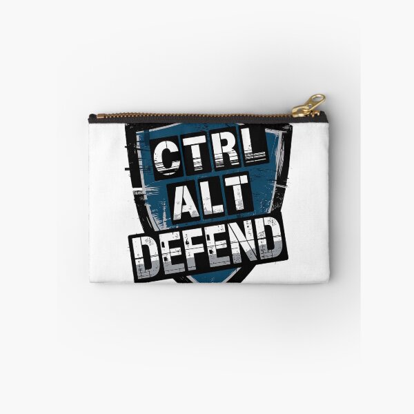 Item preview, Cybersecurity Shield Design - CTRL ALT DEFEND for Tech Lovers designed and sold by pixelpopplanet.
