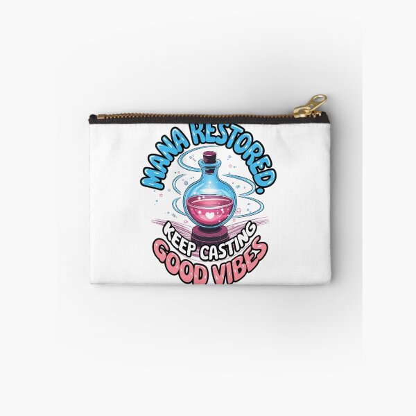Item preview, Mana Restored: Keep Casting Good Vibes Retro Potion Art Design designed and sold by pixelpopplanet.